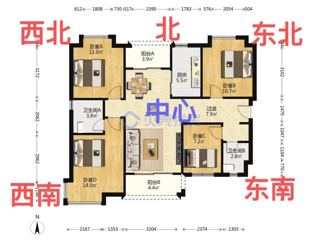 雷竞技官网 雷竞技APP房子的东南西北和九宫八卦图(图4)